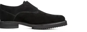 Uomo GUIDOMAGGI Fibbie>Caen - Classiche scarpe con rialzo in Pelle Suede da 6 a 8 cm più alto