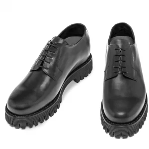 Uomo GUIDOMAGGI Stringate>Canberra - Classiche  scarpe uomo con rialzo  in Pelle Pieno Fiore Fino a 8 cm più alto