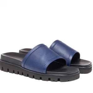 Uomo GUIDOMAGGI Ciabatte>Cancún - Sandali rialzanti in Pelle Pieno Fiore fino a 6 cm più alto