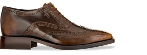 Uomo GUIDOMAGGI Stringate>Carnegie Hill -classica Francesina con rialzo interno in Pelle Fino a 8 cm più alto