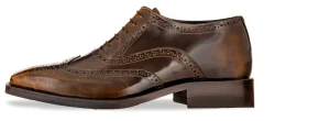 Uomo GUIDOMAGGI Stringate>Carnegie Hill -classica Francesina con rialzo interno in Pelle Fino a 8 cm più alto