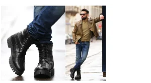 Uomo GUIDOMAGGI Scarpe In Pelle Esotica>Carre d'Or - Stivali con rialzo da uomo in Pelle Coccodrillo da 6 a 10 cm più alto