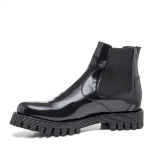 Uomo GUIDOMAGGI Chelsea>Central Area - Stivali  rialzanti uomo  in Pelle Pieno Fiore da 6 a 10 cm più alto