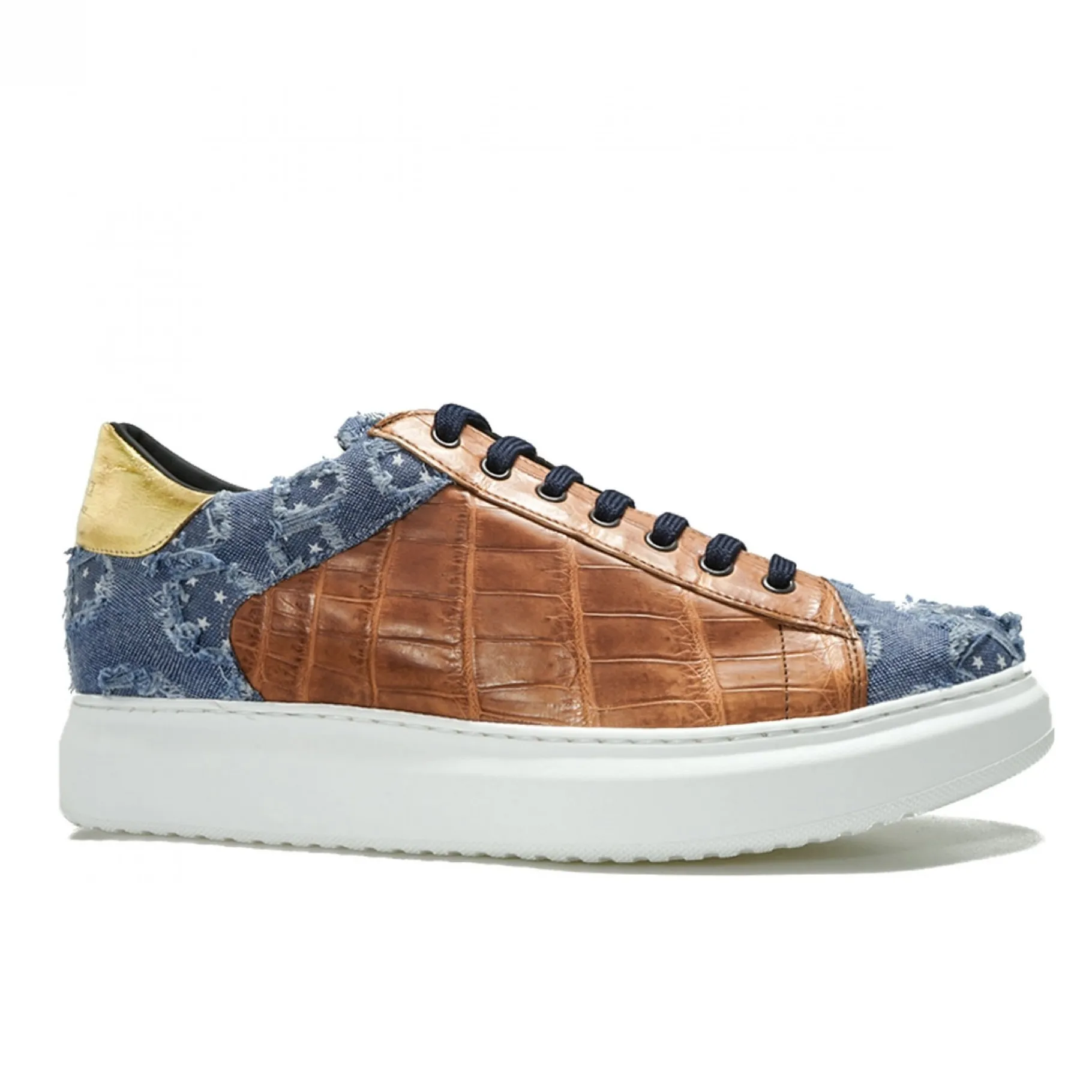 chandler__sneakers_con_ri_1.webp Uomo GUIDOMAGGI Scarpe In Pelle Esotica | Sneakers>Chandler - sneakers con rialzo in Mix Pelle/Tessuto da 6 a 8 cm più alto