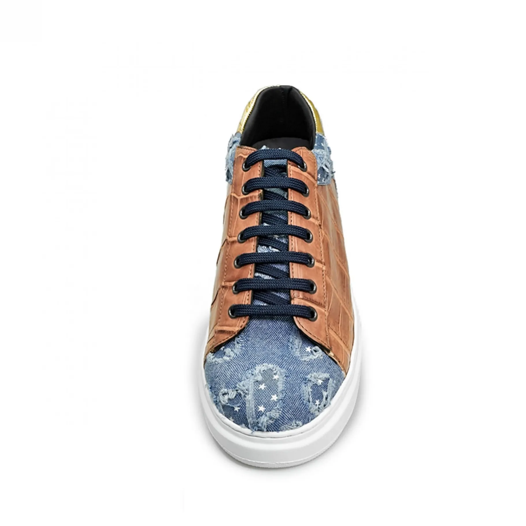 chandler__sneakers_con_ri_3.webp Uomo GUIDOMAGGI Scarpe In Pelle Esotica | Sneakers>Chandler - sneakers con rialzo in Mix Pelle/Tessuto da 6 a 8 cm più alto