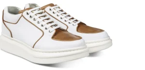 Donna GUIDOMAGGI Scarpe Donna | Sneakers>Chianti - scarpe rialzanti in Pelle Da 6 a 8 cm più alto