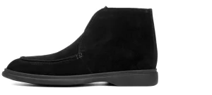 Uomo GUIDOMAGGI Polacchine>Clayton - Polacchini con rialzo da uomo in Pelle Scamosciata da 6 a 8 cm più alto