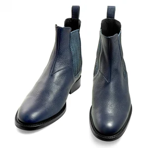 Uomo GUIDOMAGGI Chelsea>Colmar - Stivali  con rialzo in Pelle Pieno Fiore da 6 a 10 cm più alto