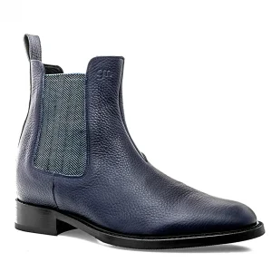 Uomo GUIDOMAGGI Chelsea>Colmar - Stivali con rialzo in Pelle Pieno Fiore da 6 a 10 cm più alto