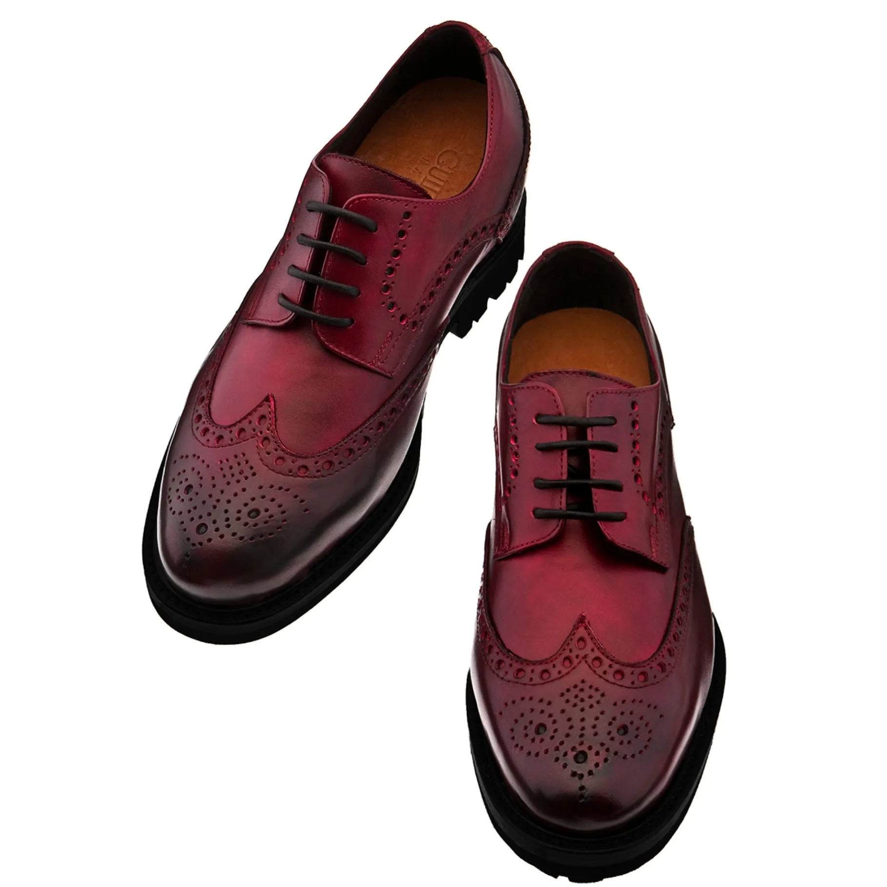 colorado__classiche_scarp_0.webp Uomo GUIDOMAGGI Stringate>Colorado - Classiche scarpe da uomo con tacco in Pelle Pieno Fiore fino a 8 cm più alto