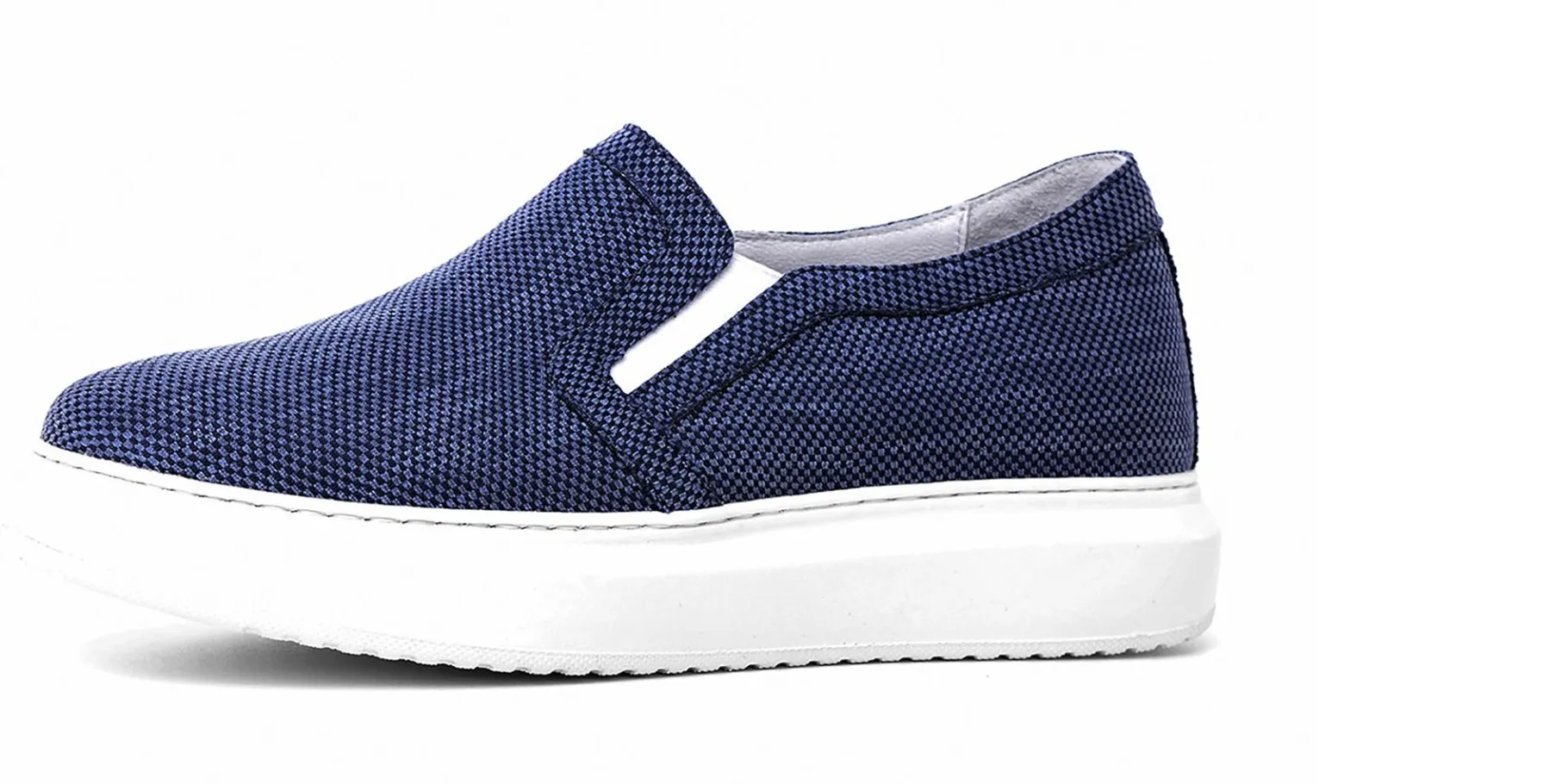 como__slipon_con_rialzo_i_2.webp Uomo GUIDOMAGGI Slip-on>Como - Slip-On con rialzo interno in Tessuto 6.5 cm più alto