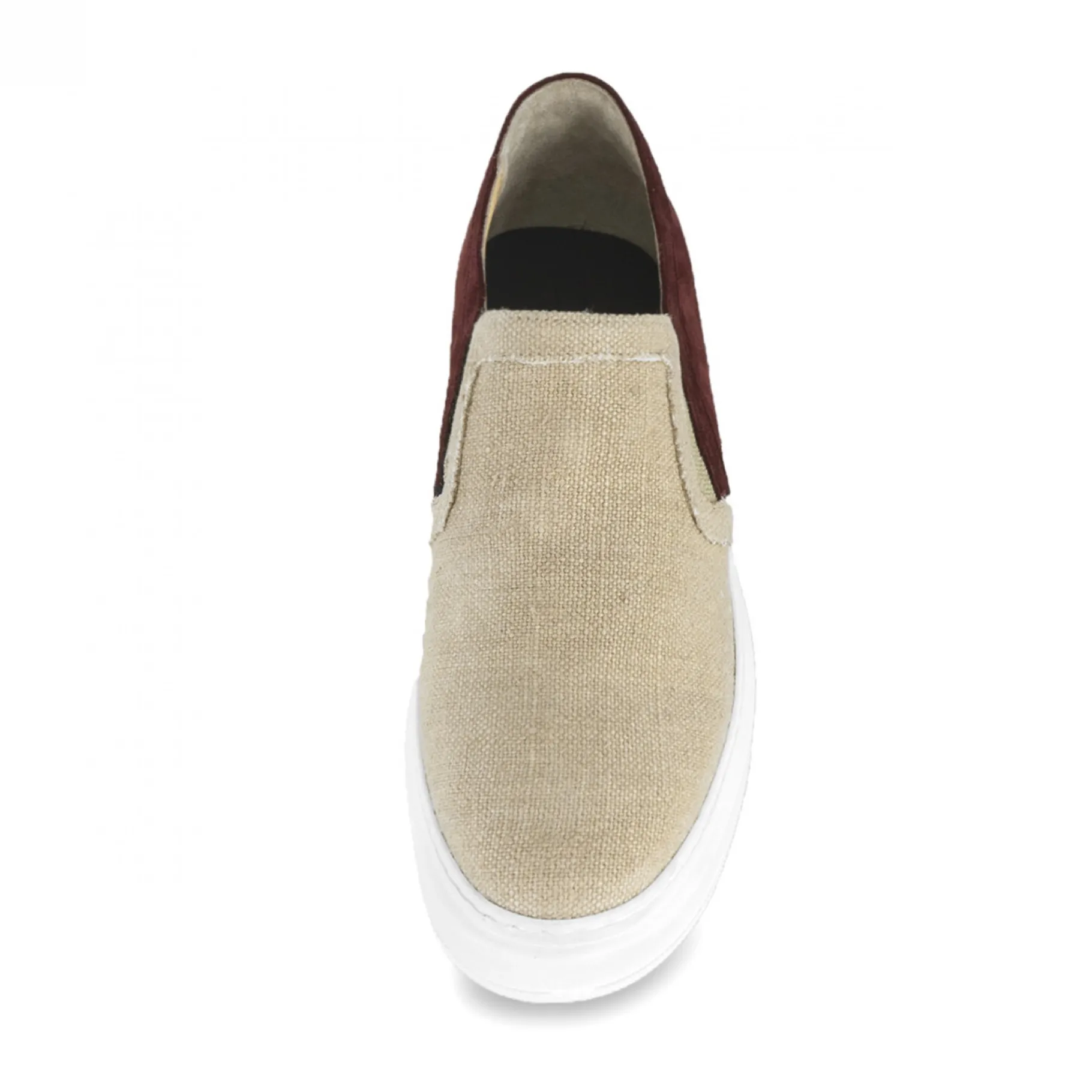 conero__sneakers_con_rial_2.webp Uomo GUIDOMAGGI Slip-on>Conero - Sneakers con rialzo interno da uomo in Mix Pelle/Tessuto fino a 6.5 cm più alto