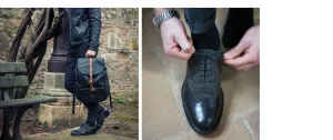 Uomo GUIDOMAGGI Stringate>Cork - Classiche scarpe uomo con rialzo in Mix Pelle Fino a 8 cm più alto