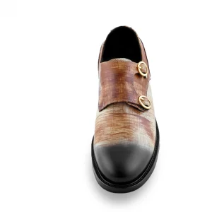 Uomo GUIDOMAGGI Fibbie>Corso Vittorio Emanuele - Classiche  scarpe uomo con rialzo  in Pelle Pieno Fiore Fino a 8 cm più alto