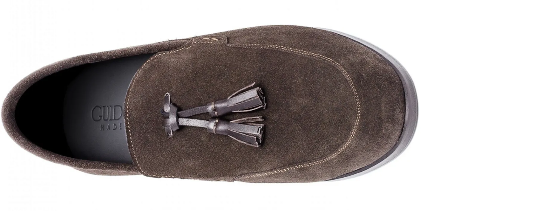 cortina_dampezzo__mocassi_3.webp Uomo GUIDOMAGGI Nappine E Ornamenti>Cortina d’Ampezzo - Mocassini scarpe con rialzo in Pelle Scamosciato Fino a 6.5 cm più alto