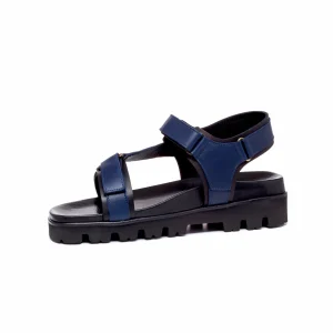 Uomo GUIDOMAGGI Sandali>Costa Smeralda - Sandali con rialzo iterno in Pelle Pieno Fiore Fino a 6 cm più alto