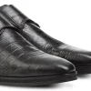 Uomo GUIDOMAGGI Scarpe Da 12,5 Cm>Creel -Classiche scarpe con rialzo con fibbia in Pelle da 12,5 cm più alto