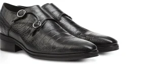 Uomo GUIDOMAGGI Scarpe Da 12,5 Cm>Creel -Classiche scarpe con rialzo con fibbia in Pelle da 12,5 cm più alto