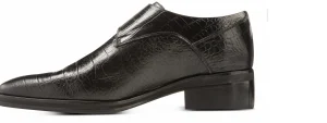 Uomo GUIDOMAGGI Scarpe Da 12,5 Cm>Creel -Classiche scarpe con rialzo con fibbia in Pelle da 12,5 cm più alto