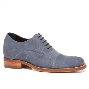 Uomo GUIDOMAGGI Stringate>Côte d'Azur - Classiche scarpe rialzate in Pelle Scamosciato da 6 a 8 cm più alto