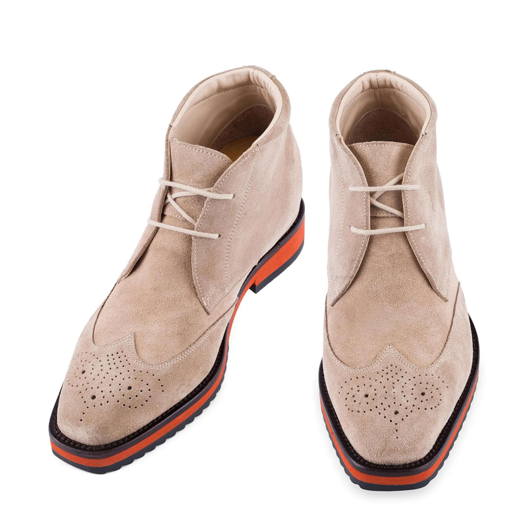 cyprus__classiche_scarpe__0.webp Uomo GUIDOMAGGI Polacchine>Cyprus - Classiche scarpe rialzate in Pelle Scamosciato da 6 a 8 cm più alto
