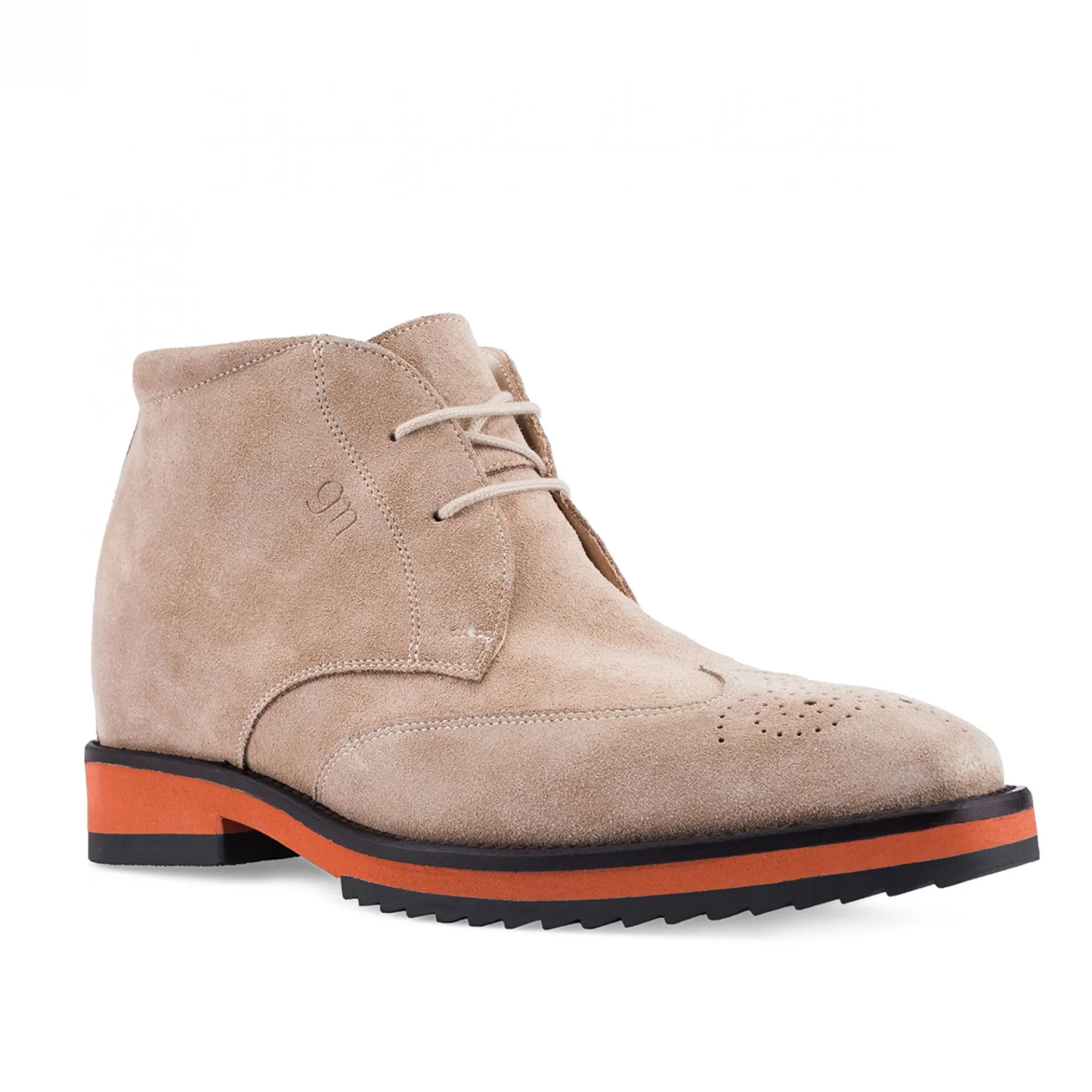 cyprus__classiche_scarpe__2.webp Uomo GUIDOMAGGI Polacchine>Cyprus - Classiche scarpe rialzate in Pelle Scamosciato da 6 a 8 cm più alto