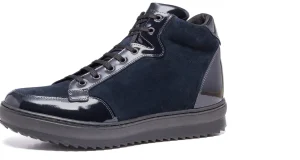Uomo GUIDOMAGGI Sneakers>Daytona - Sneakers con rialzo in Mix Pelle da 6 a 8 cm più alto