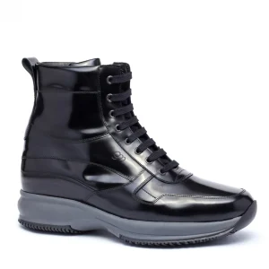 Uomo GUIDOMAGGI Sneakers>Denmark - Sneakers con rialzo in Pelle Pieno Fiore da 6 a 10 cm più alto
