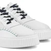 Uomo GUIDOMAGGI Sneakers>Dolcevita - Sneakers rialzanti da uomo in Mix Pelle/Pelle fino a 9 cm più alto