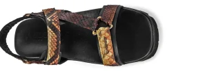 Uomo GUIDOMAGGI Sandali | Scarpe In Pelle Esotica>Dominica - sandali in Pelle fino a 6 cm più alto