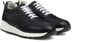 Uomo GUIDOMAGGI Sneakers>Dranesville - Sneakers con rialzo interno da uomo in Pelle Pieno Fiore da 6 a 8 cm