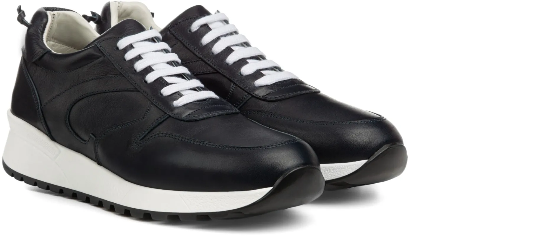 dranesville__sneakers_con_0.webp Uomo GUIDOMAGGI Sneakers>Dranesville - Sneakers con rialzo interno da uomo in Pelle Pieno Fiore da 6 a 8 cm