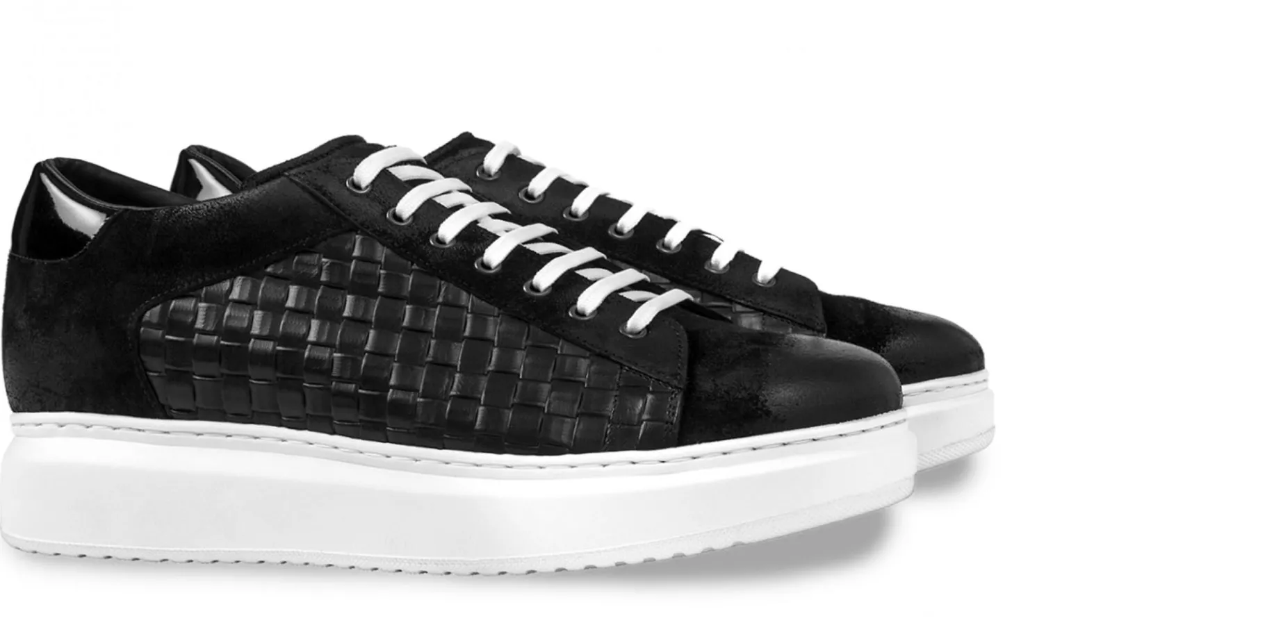 dudley__sneakers_con_rial_0.webp Uomo GUIDOMAGGI Sneakers>Dudley - sneakers con rialzo in Mix Pelle fino a 8 cm più alto