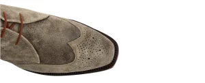 Uomo GUIDOMAGGI Polacchine>Dupont Circle - Stivali rialzanti uomo in Pelle Scamosciato da 6 a 8 cm più alto