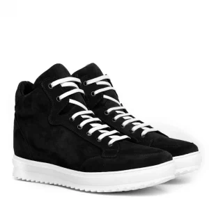 Uomo GUIDOMAGGI Sneakers>Eaton Square - Sneakers rialzate uomo in Pelle Scamosciato da 6 a 10 cm più alto