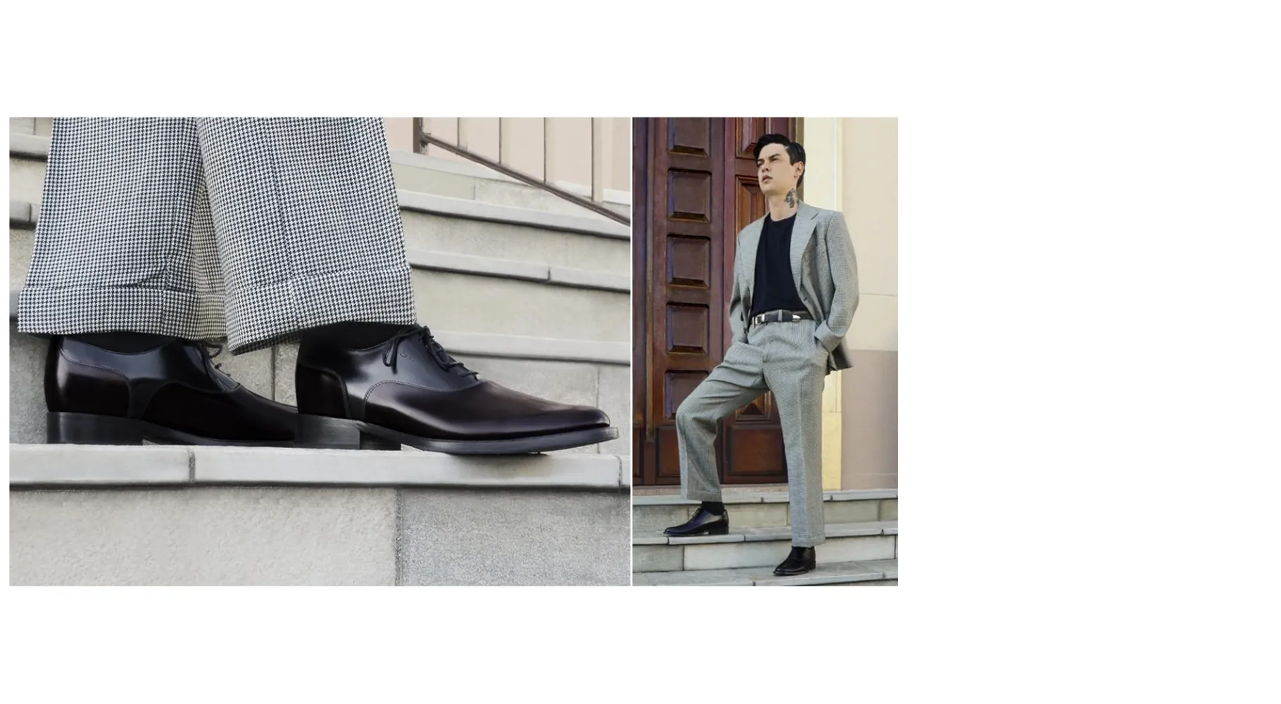 edmonton__scarpe_classich_5.webp Uomo GUIDOMAGGI Stringate>Edmonton - Scarpe Classiche da uomo con rialzo in Pelle Spazzolato da 6 a 8 cm