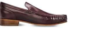 Uomo GUIDOMAGGI Shell Cordovan | Classici>ELVAS -mocassini rialzanti shell cordovan in Pelle fino a 6 cm più alto