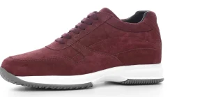 Donna GUIDOMAGGI Scarpe Donna>Emilia W - Sneakers con rialzo in Pelle Scamosciato da 6 a 10 cm più alto