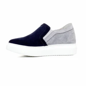 Uomo GUIDOMAGGI Slip-on>Europe - Slip-On con rialzo interno in Pelle Scamosciato da 6 a 8 cm più alto