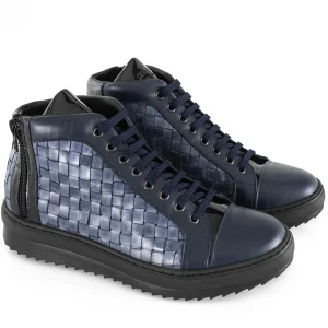 Uomo GUIDOMAGGI Sneakers>Fairview - sneakers con rialzo in Mix Pelle Da 6 a 8 cm più alto