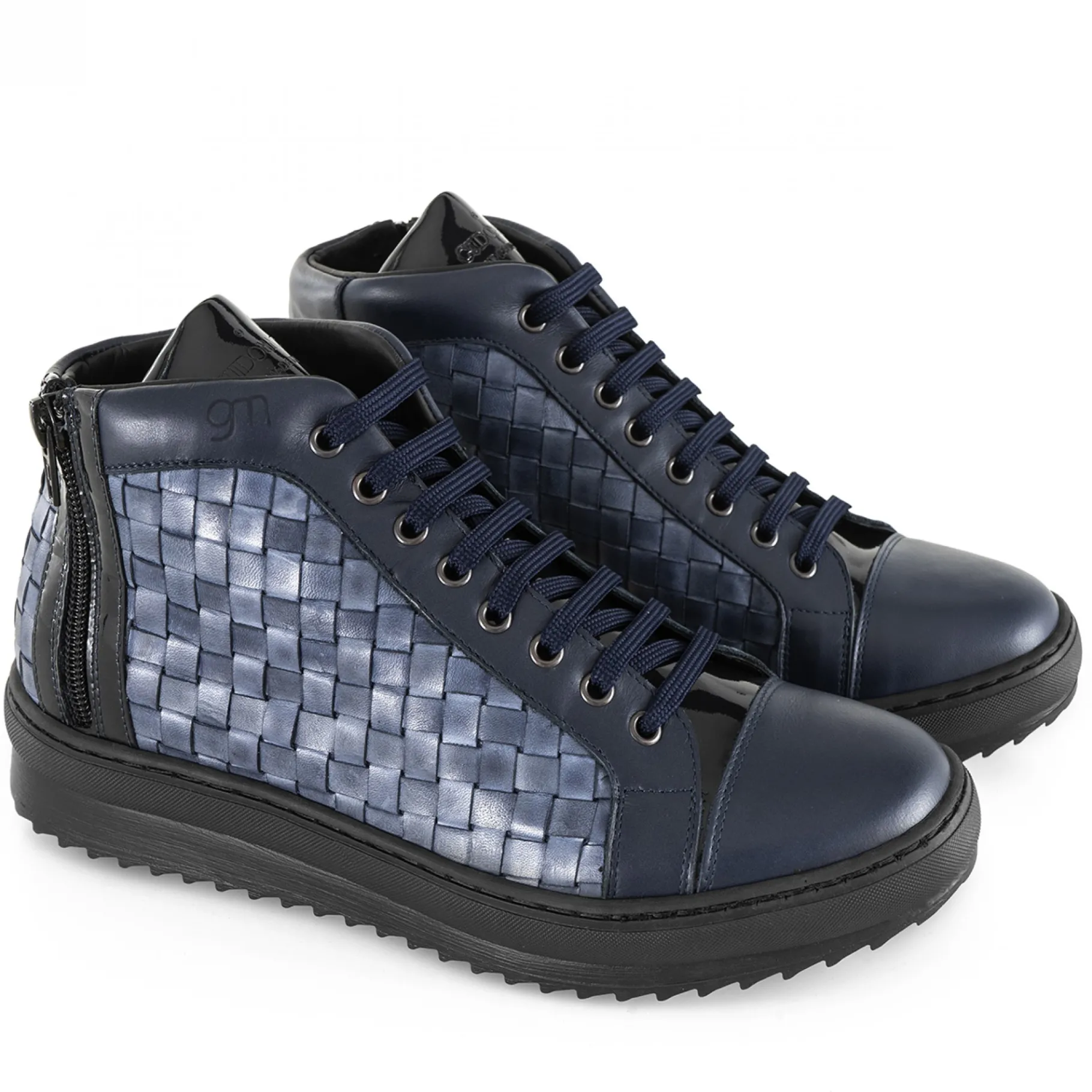 fairview__sneakers_con_ri_3.webp Uomo GUIDOMAGGI Sneakers>Fairview - sneakers con rialzo in Mix Pelle Da 6 a 8 cm più alto