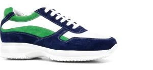 Uomo GUIDOMAGGI Sneakers>Formentera - Sneakers con rialzo in Mix Pelle/Tessuto da 6 a 10 cm più alto