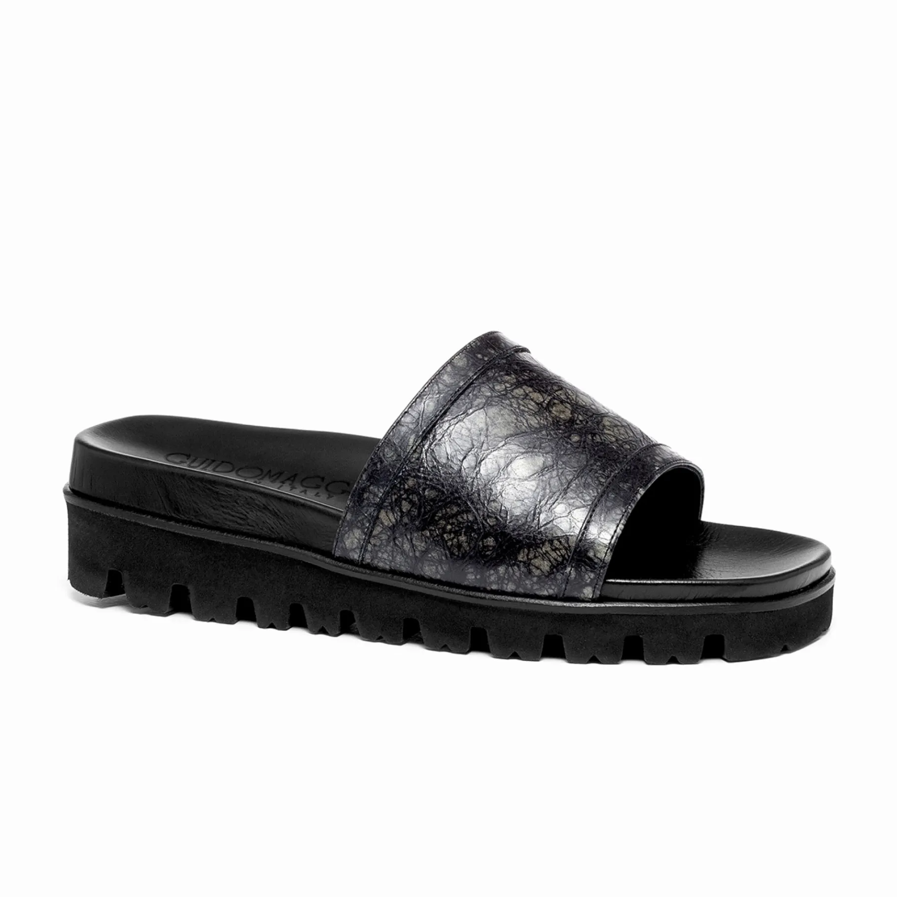 forte_dei_marmi__sandali__1.webp Uomo GUIDOMAGGI Ciabatte>Forte dei Marmi - Sandali con rialzo interno da uomo in Pelle Pieno Fiore Fino a 6 cm più alto