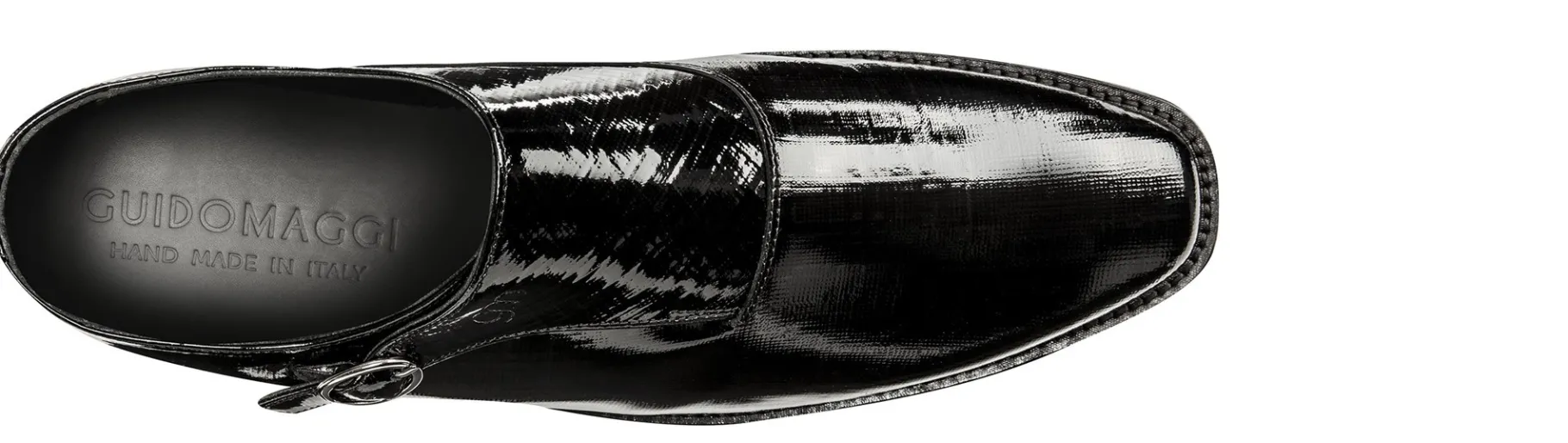 gaillac__scarpe_con_rialz_3.webp Uomo GUIDOMAGGI Fibbie>Gaillac - scarpe con rialzo in Pelle Vernice Da 6 a 8 cm più alto