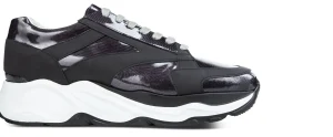 Uomo GUIDOMAGGI Sneakers>Galax - sneakers con rialzo in Mix Pelle/Tessuto Da 6 a 11 cm più alto