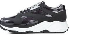 Uomo GUIDOMAGGI Sneakers>Galax - sneakers con rialzo in Mix Pelle/Tessuto Da 6 a 11 cm più alto