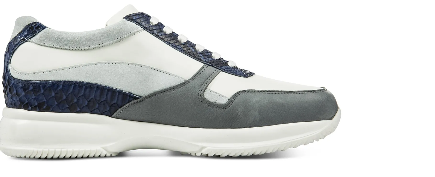 galilea__sneakers_con_ria_1.webp Uomo GUIDOMAGGI Scarpe In Pelle Esotica | Sneakers>Galilea - sneakers con rialzo in pelle Da 6 a 10 cm più alto