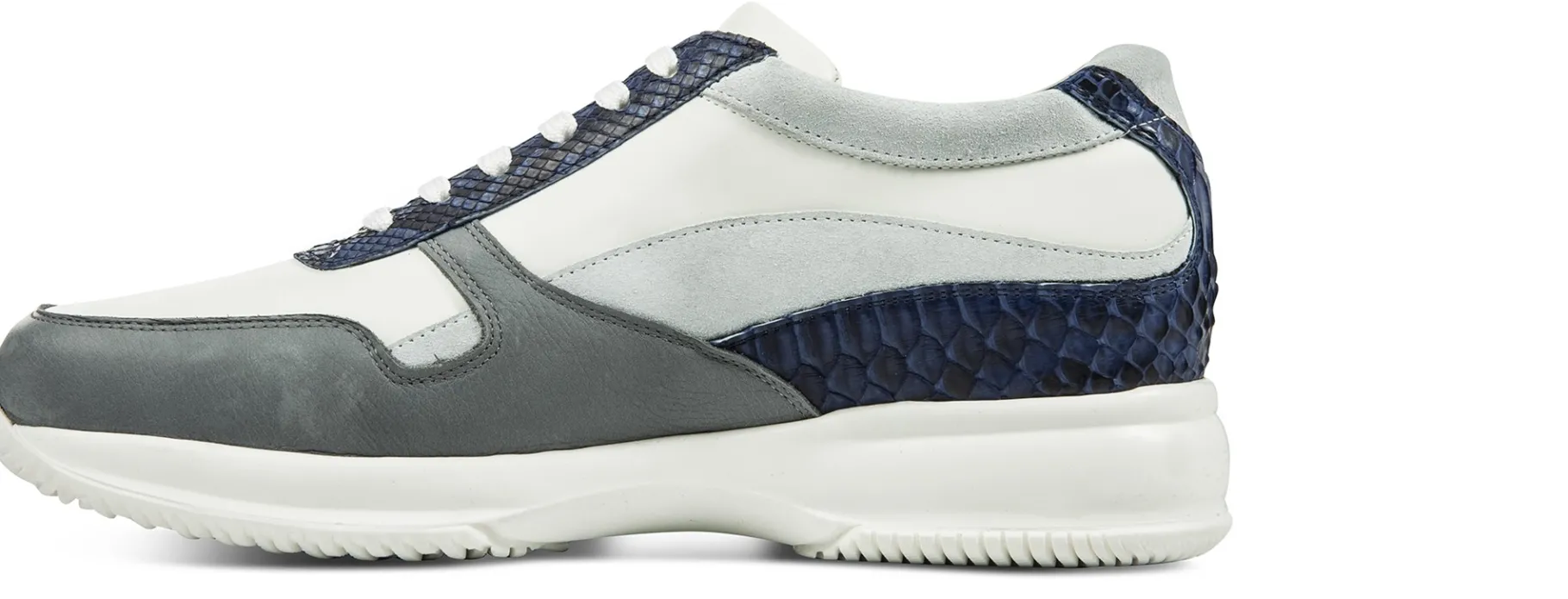 galilea__sneakers_con_ria_2.webp Uomo GUIDOMAGGI Scarpe In Pelle Esotica | Sneakers>Galilea - sneakers con rialzo in pelle Da 6 a 10 cm più alto