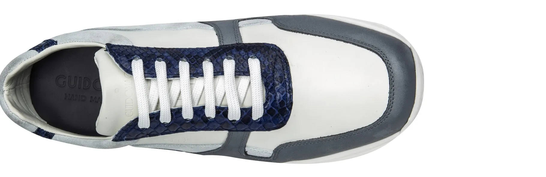 galilea__sneakers_con_ria_3.webp Uomo GUIDOMAGGI Scarpe In Pelle Esotica | Sneakers>Galilea - sneakers con rialzo in pelle Da 6 a 10 cm più alto