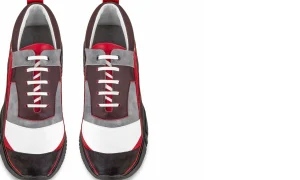 Uomo GUIDOMAGGI Sneakers>Gangnam -Scarpe con rialzo sportive in Mix Pelle Da 6 a 8 cm più alto
